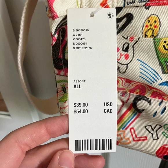 Urban Outfitters Holly simple Mini tote bag NWT - Picture 3 of 12